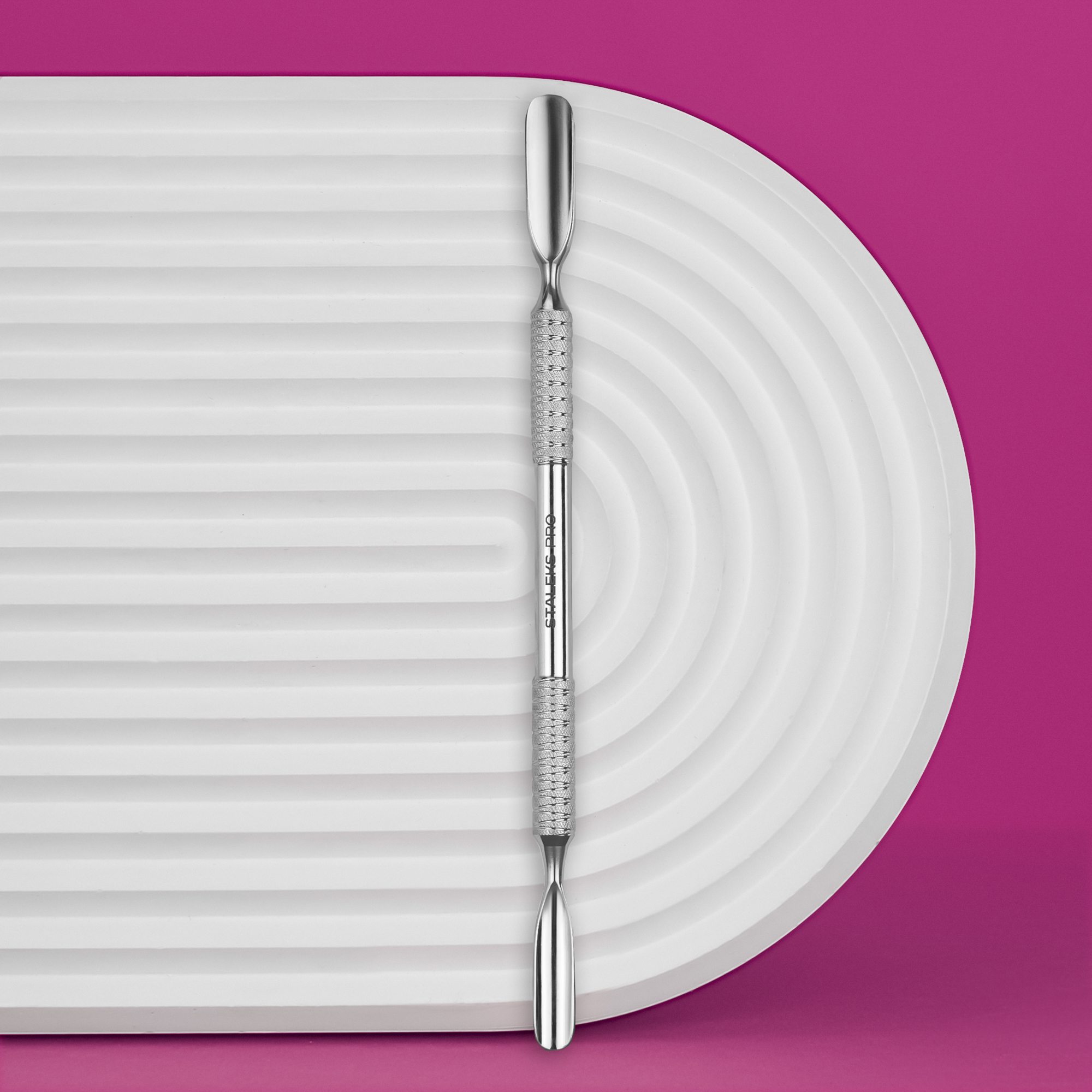 PE-30/1 Лопатка маникюрная EXPERT 30 TYPE 1 (скругленный широкий пушер+скругленный пушер)