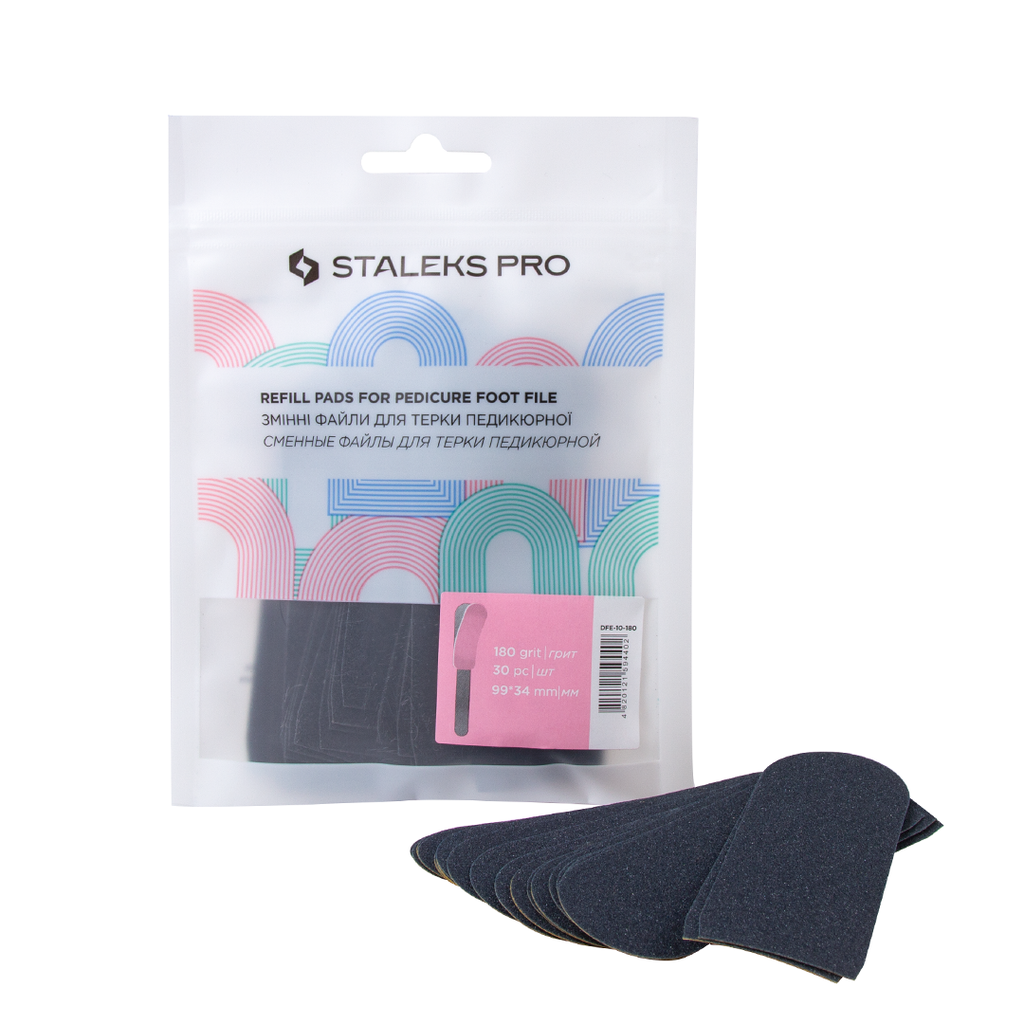 DFE-10 Набор сменных файлов для терки педикюрной Expert 10 (30 шт)