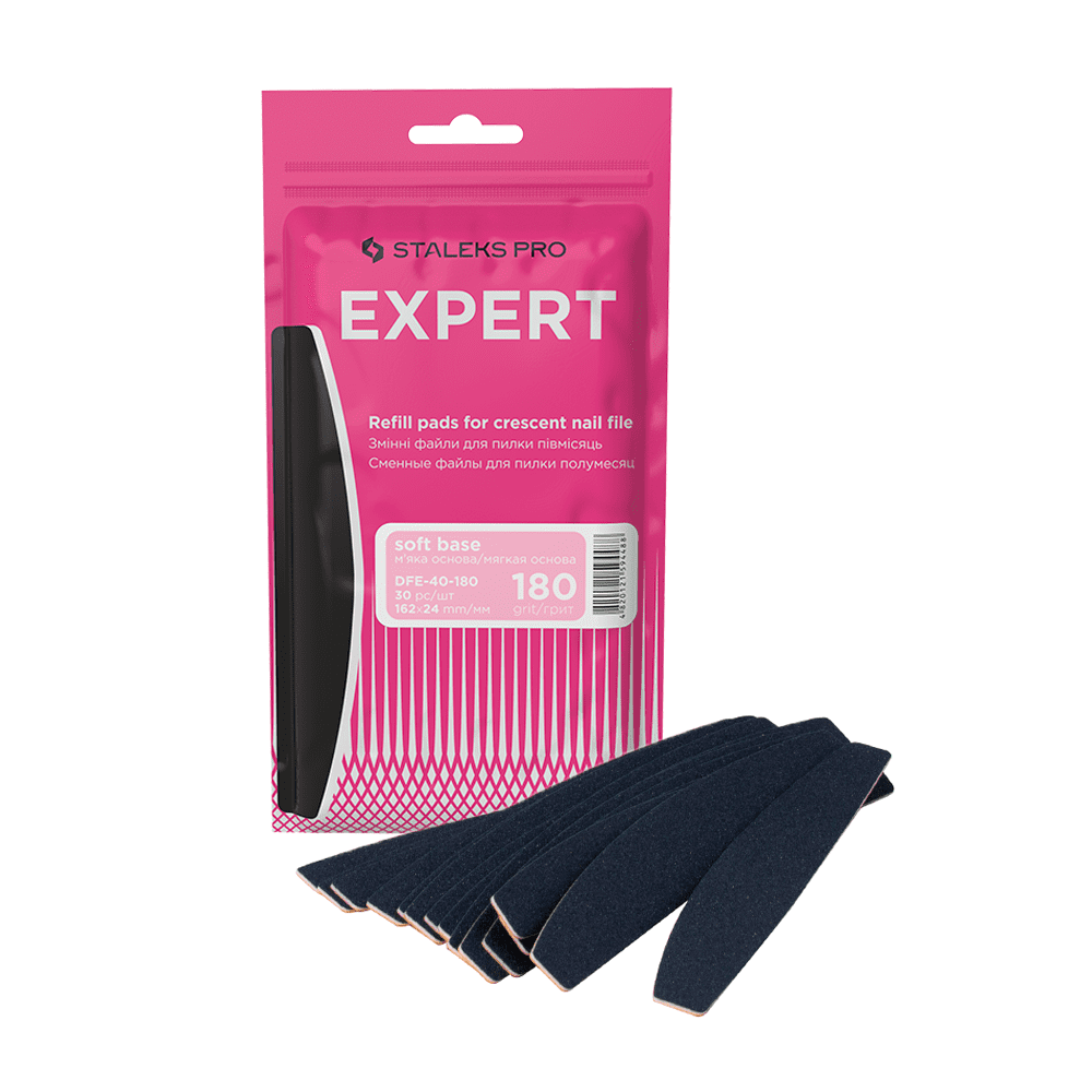 DFE-40 Набор сменных файлов на мягкой основе для пилки полумесяц Expert 40 (30 шт)
