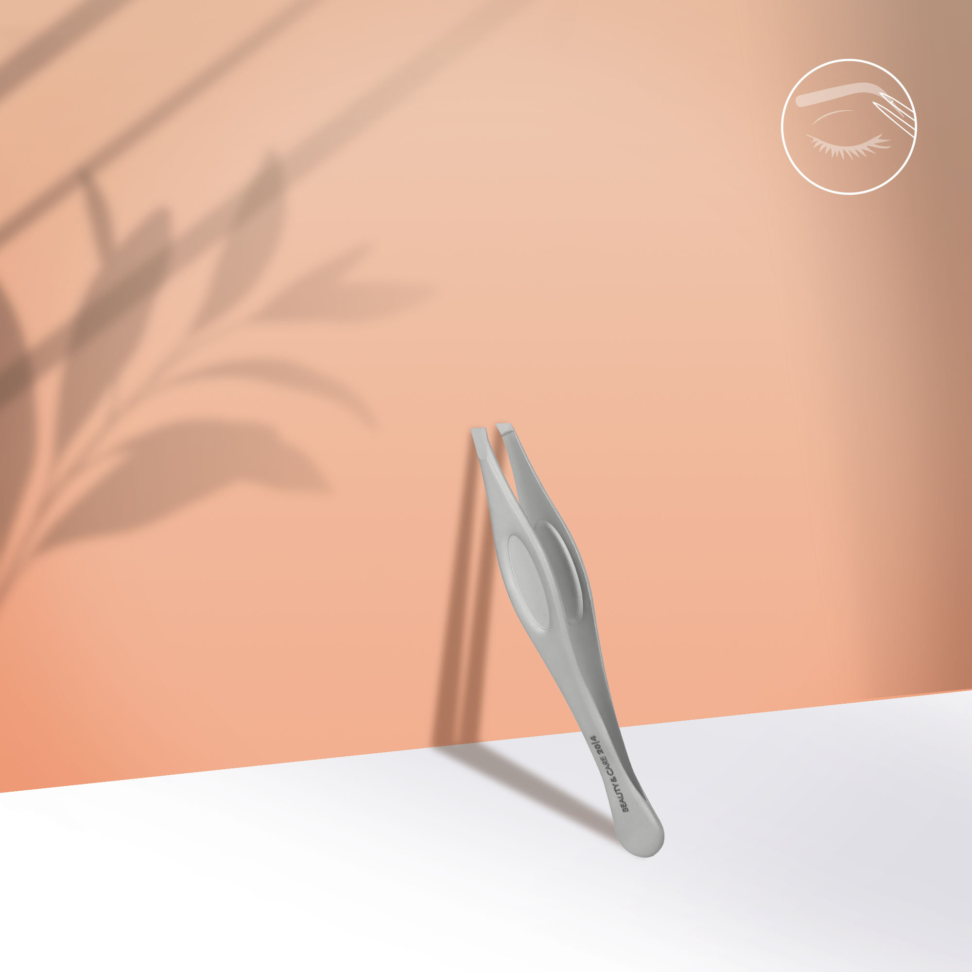 TBC-20/4 Пинцет для бровей BEAUTY & CARE 20 TYPE 4