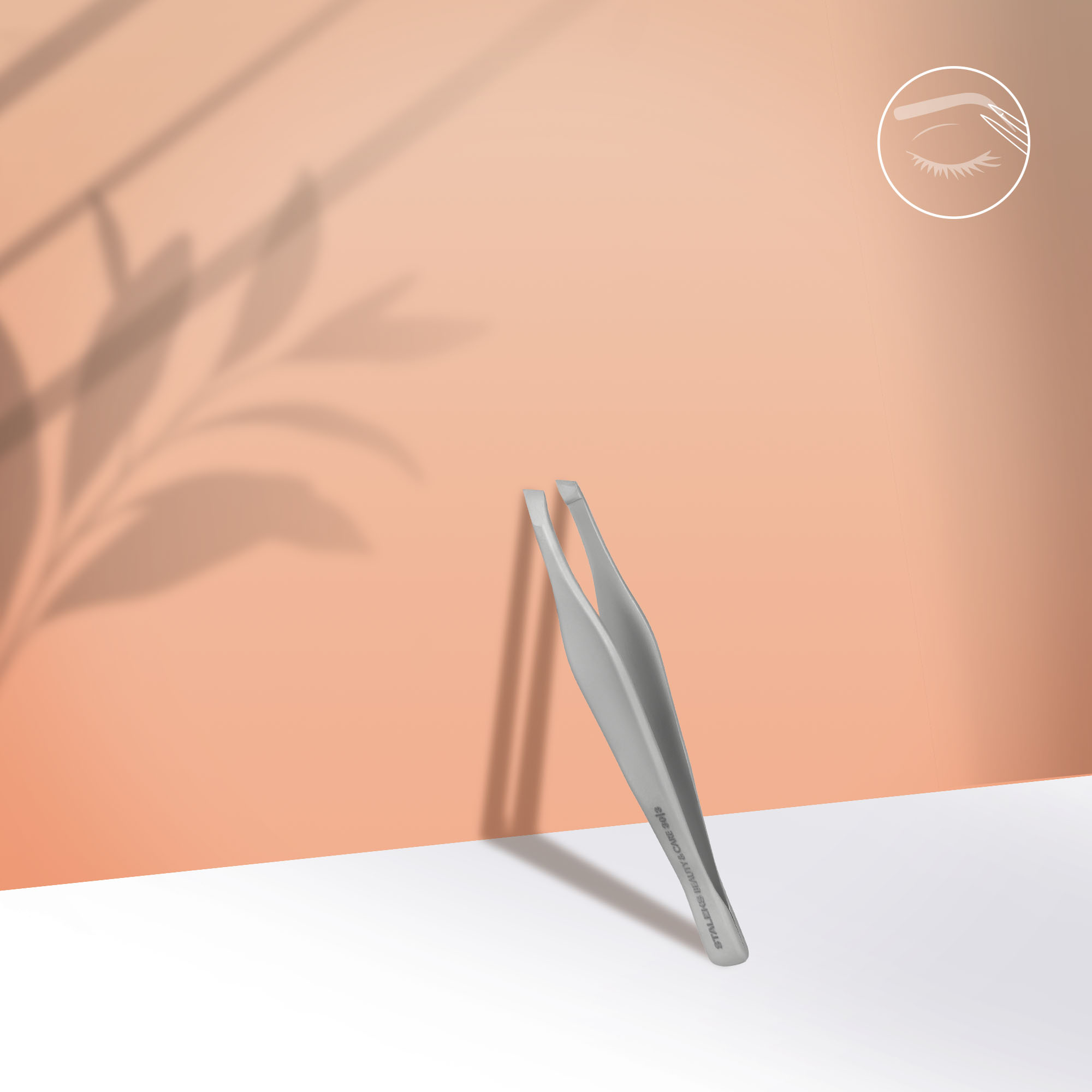 TBC-30/3 Пинцет для бровей BEAUTY & CARE 30 TYPE 3