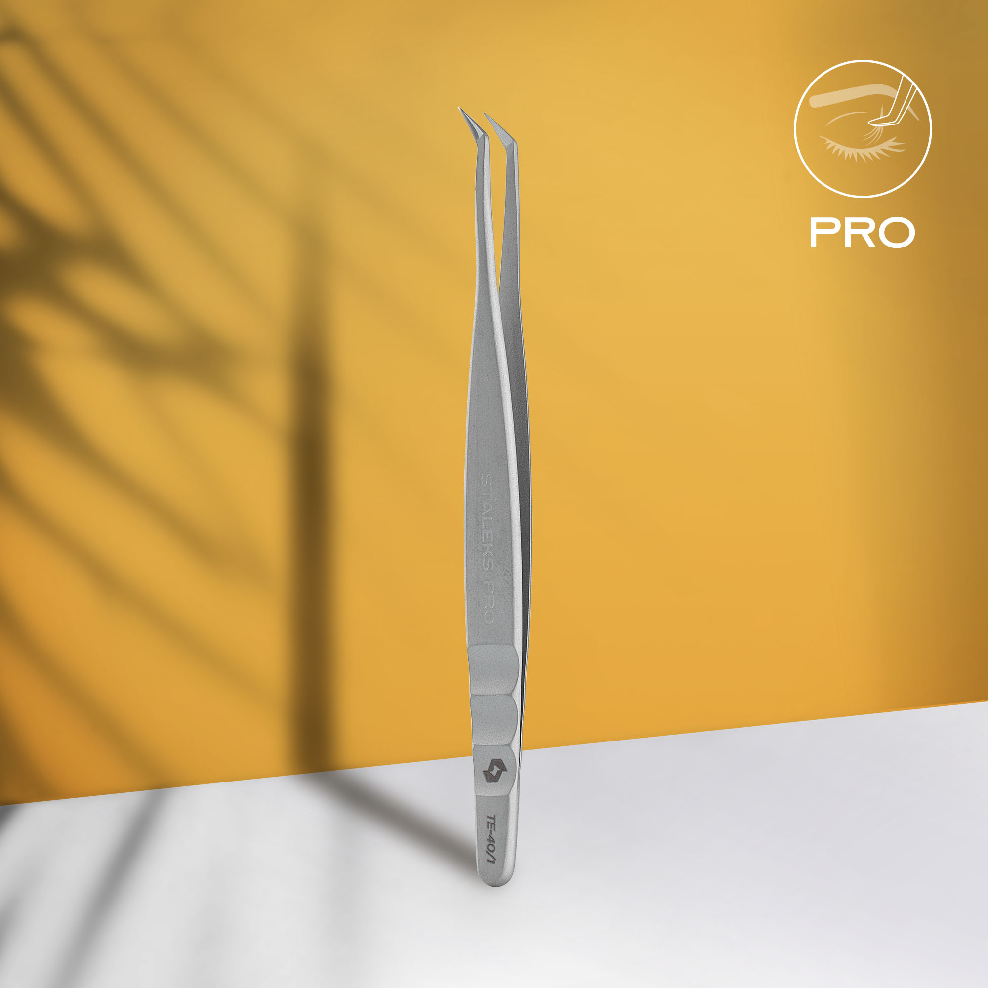 ТE-40/1 Пинцет для ресниц EXPERT 40 TYPE 1
