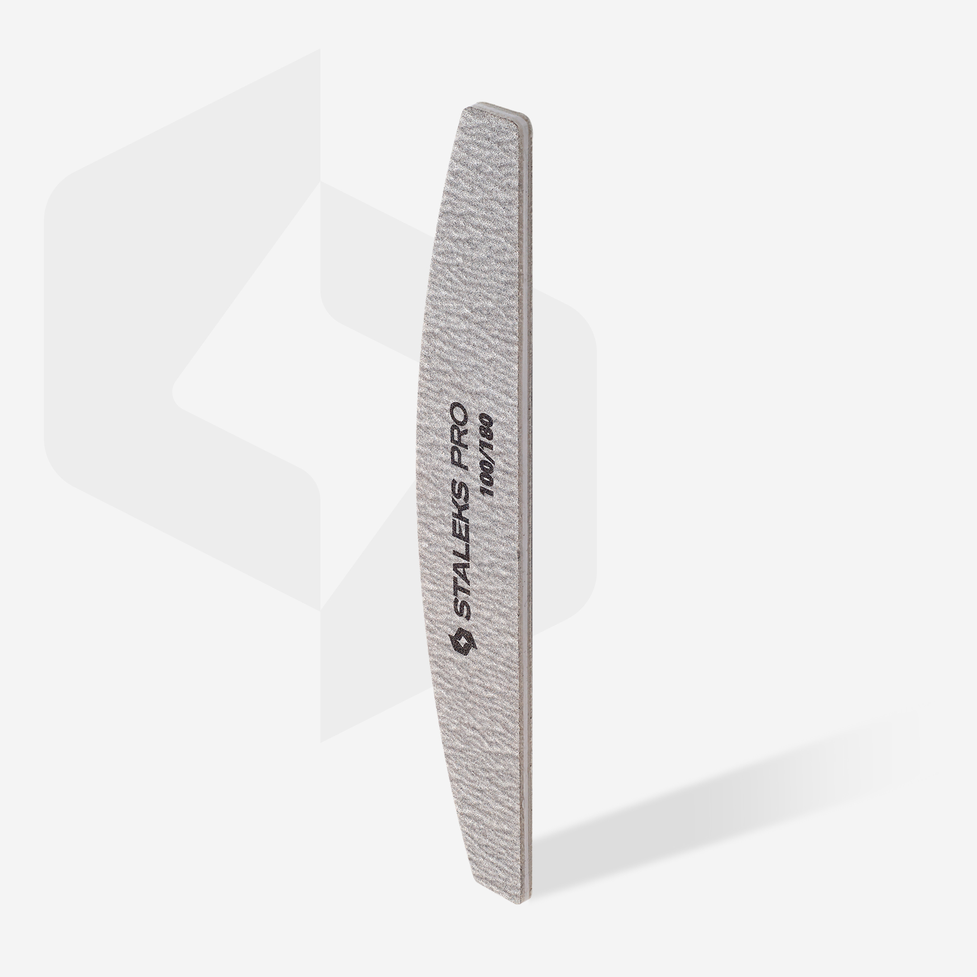 NFB-41 Пилка для ногтей минеральная SMART (полумесяц), набор из 5 шт