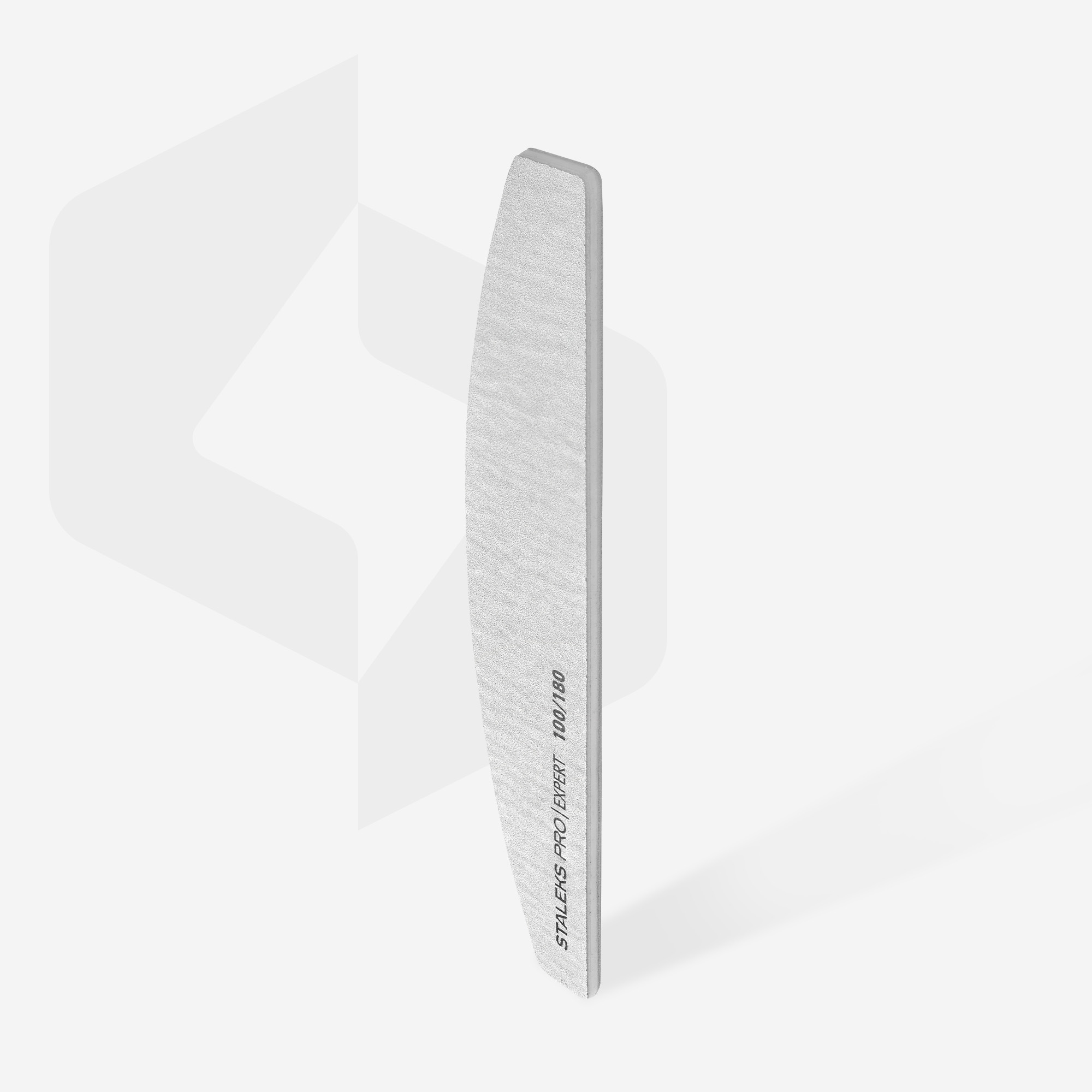 NFB-40 Пилка для ногтей минеральная EXPERT (полумесяц)