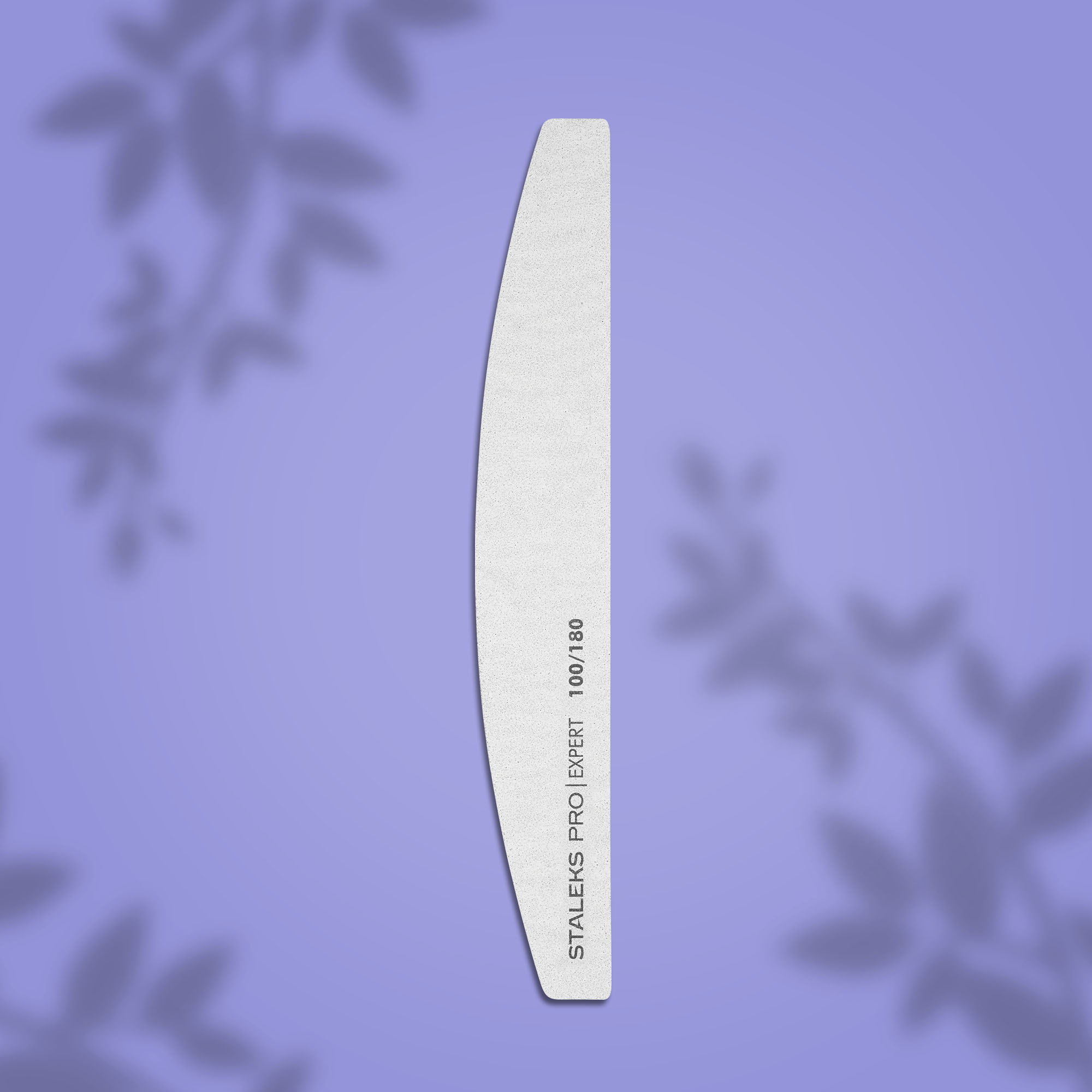 NFB-40 Пилка для ногтей минеральная EXPERT (полумесяц)