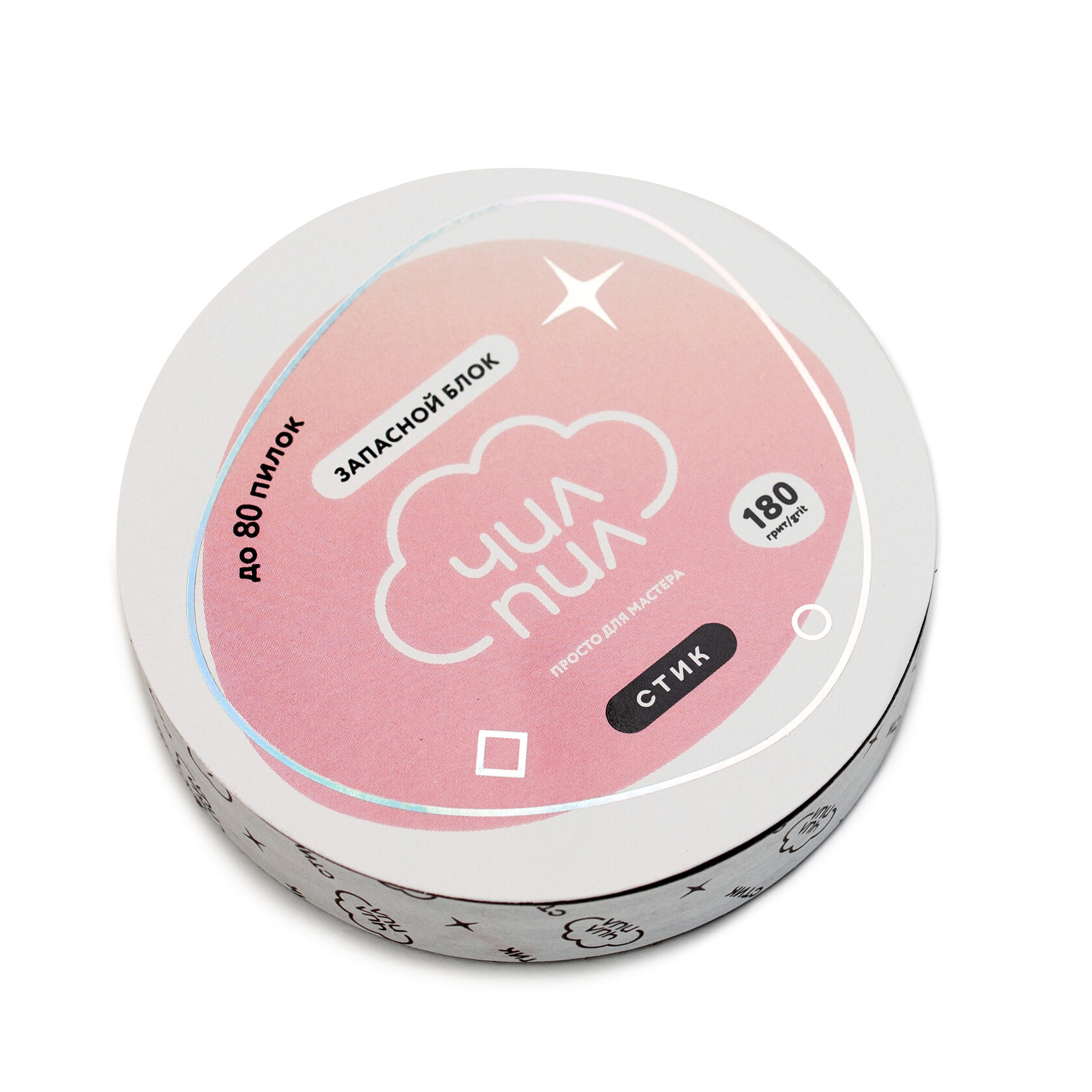 ASpG-180 Запасной блок файл-ленты СТИК для катушки ЧилПил, 180 грит