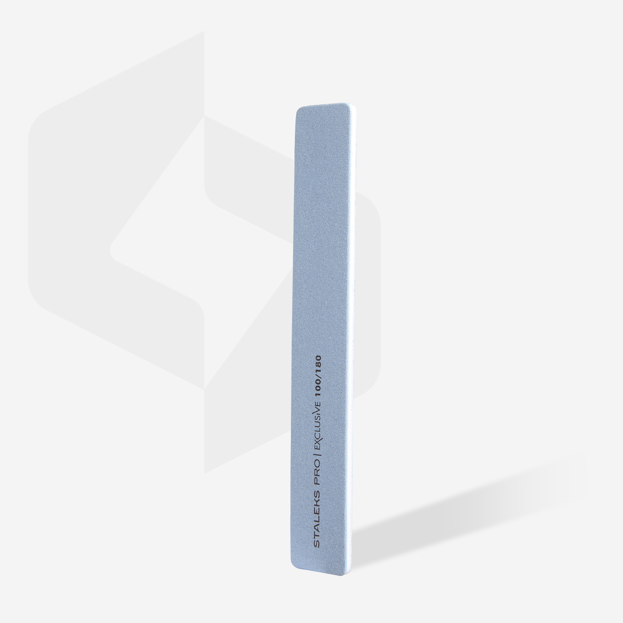 NFX-32/1 Пилка для ногтей минеральная EXCLUSIVE 100/180 (широкая прямая)