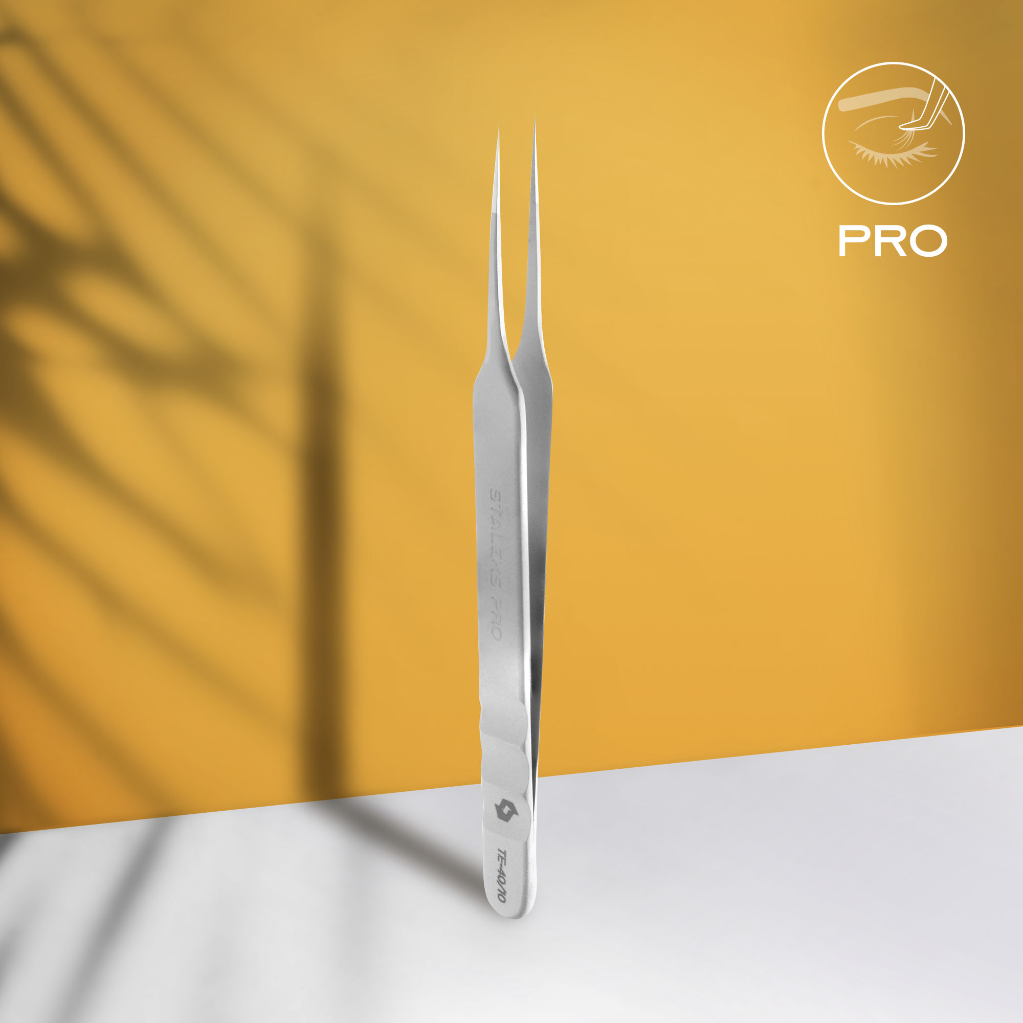 ТE-40/10 Пинцет для ресниц EXPERT 40 TYPE 10