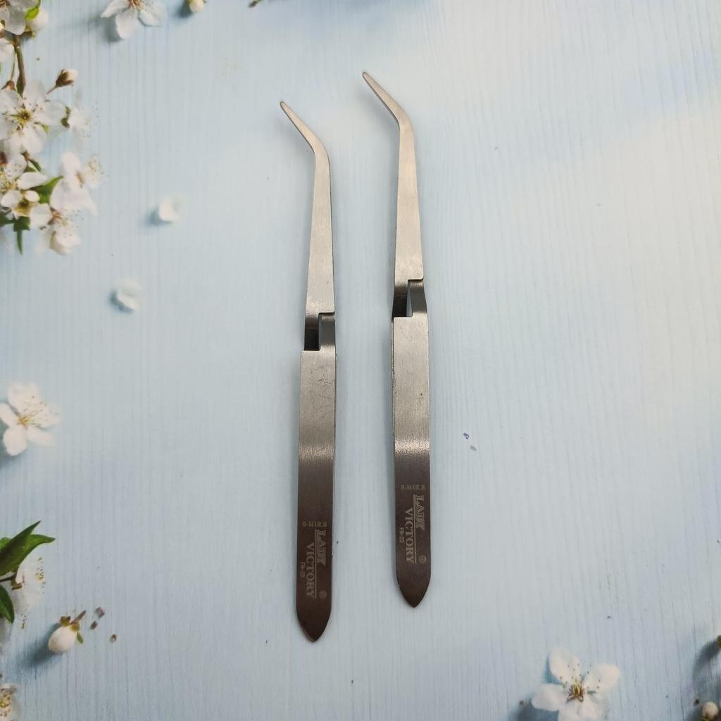 Пинцет для зажима искусственных ногтей LEDY VICTORY