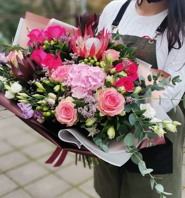 Букет Экзотика микс