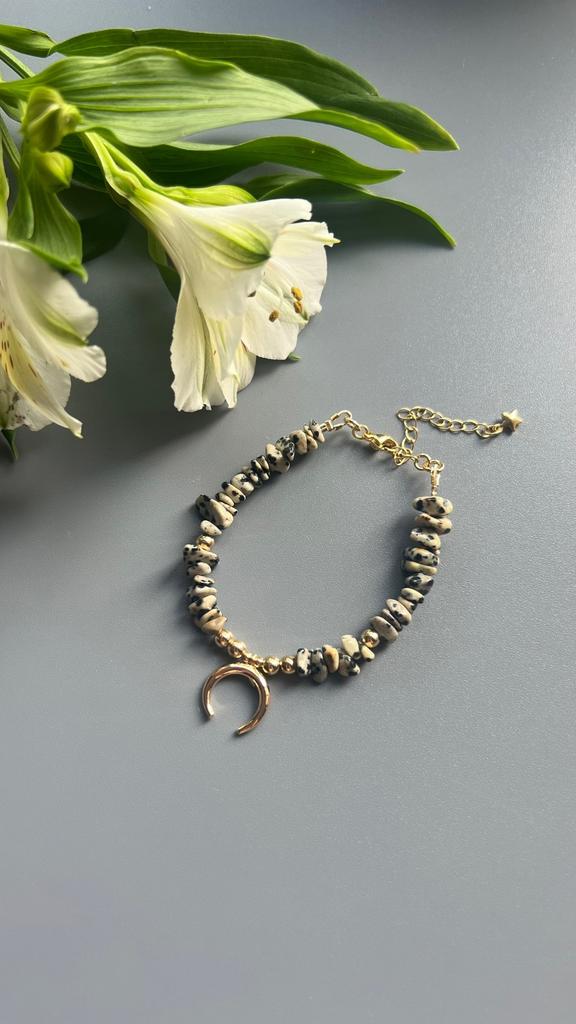 Браслет Лунница с яшмой