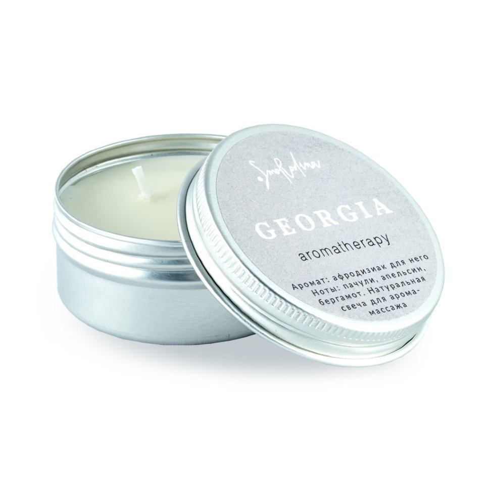 Натуральная свеча для аромамассажа «Грузия», 50 мл