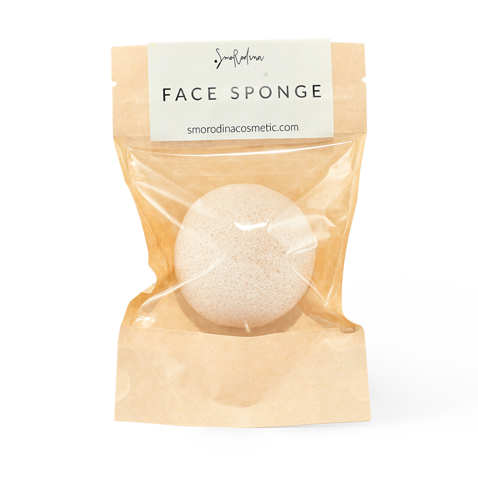 Спонж конжаковый с белой глиной