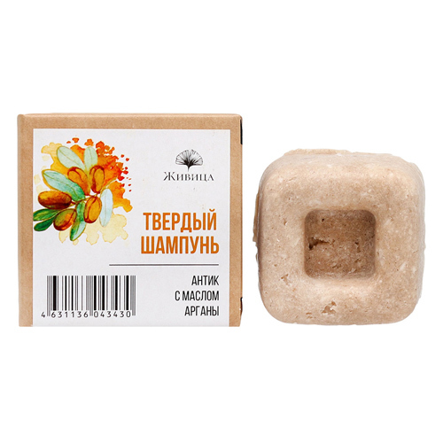 Твёрдый шампунь Антик, Живица