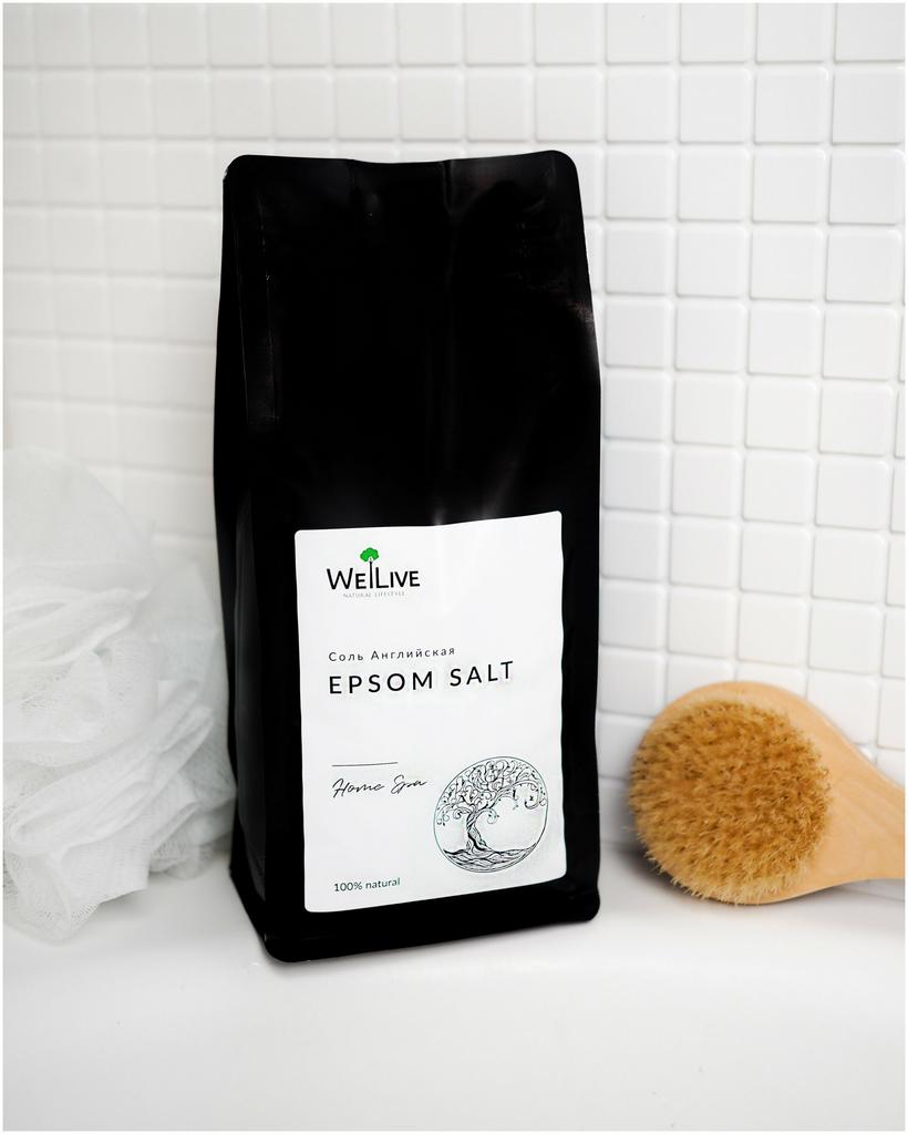 Английская соль Epsom salt,  WeLive