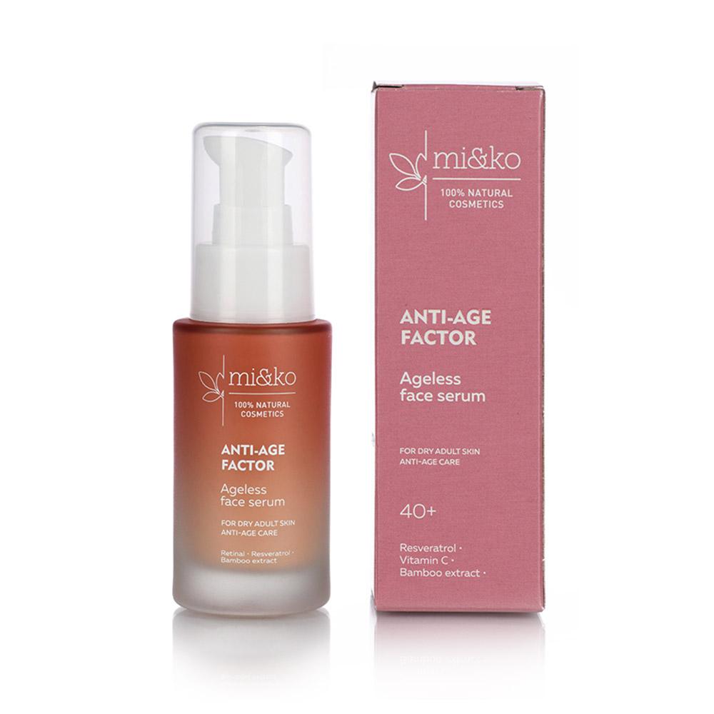 Омолаживающая сыворотка для лица ANTI-AGE FACTOR / Ageless face serum, Mi&Ko