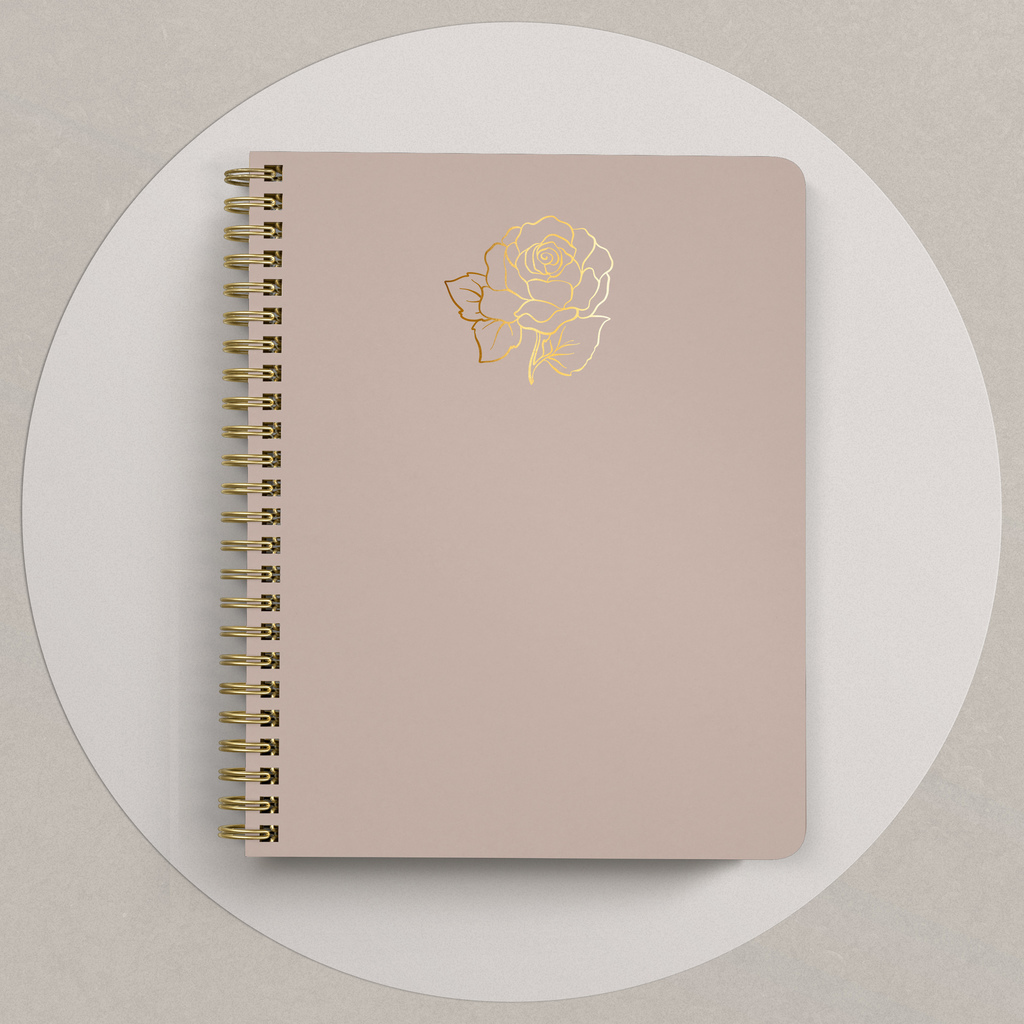 Блокнот в точку "Bullet Journal" бежевый