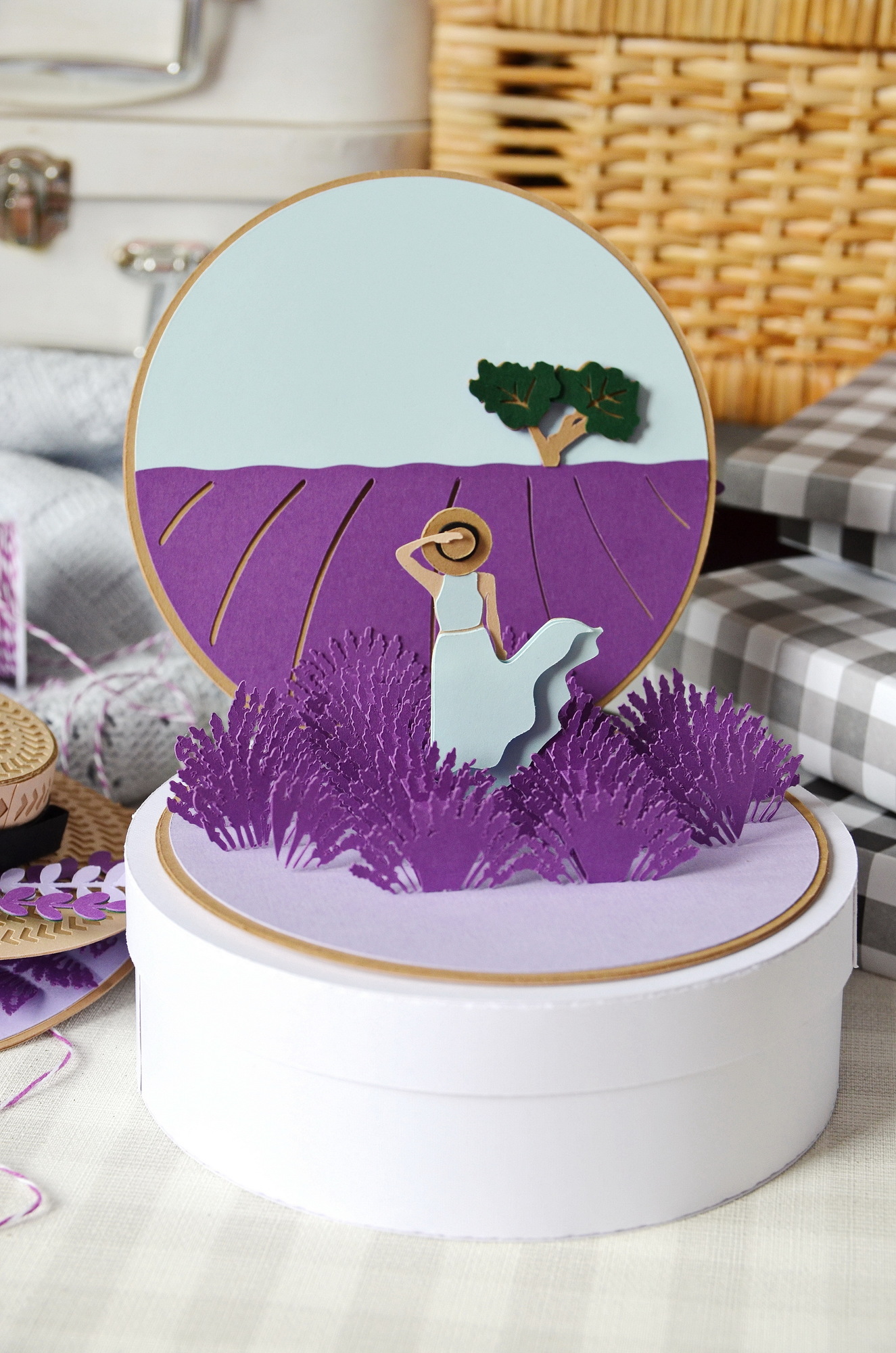 Открытка Лаванда