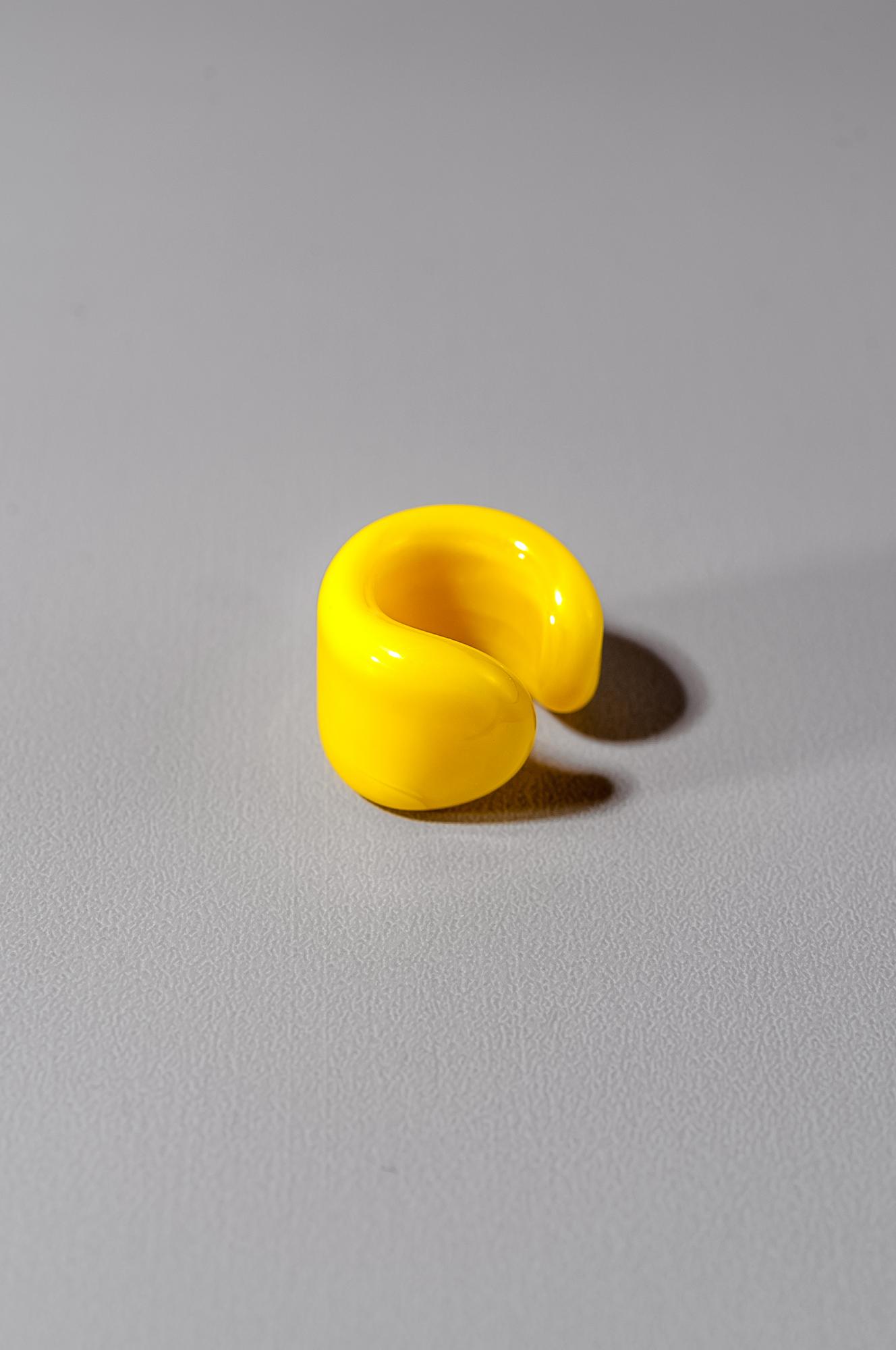 Кафф "Непрозрачный" /цвет жёлтый