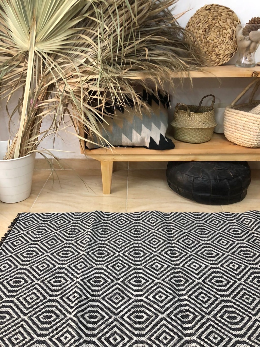 Ковёр из регенерированного хлопка 409