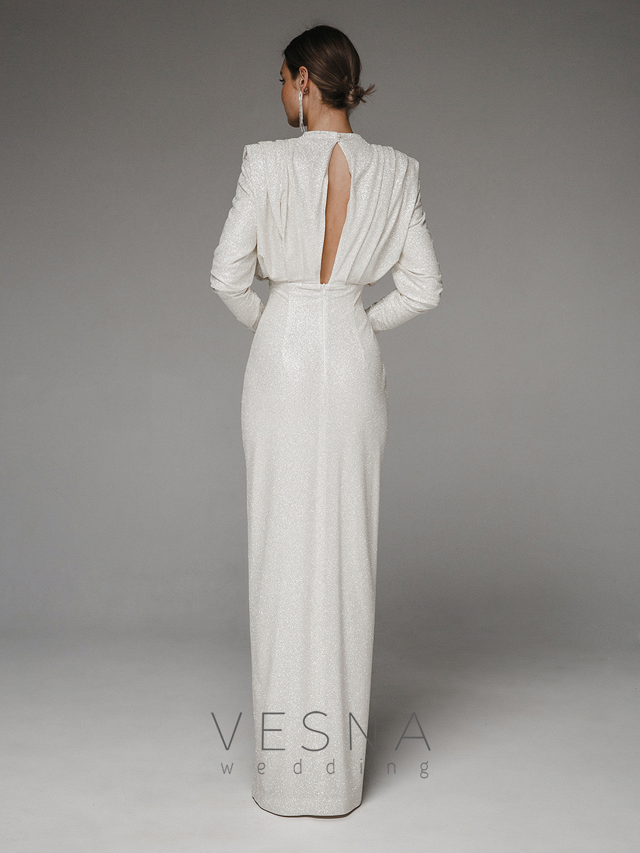 Wedding dress Djina  silver