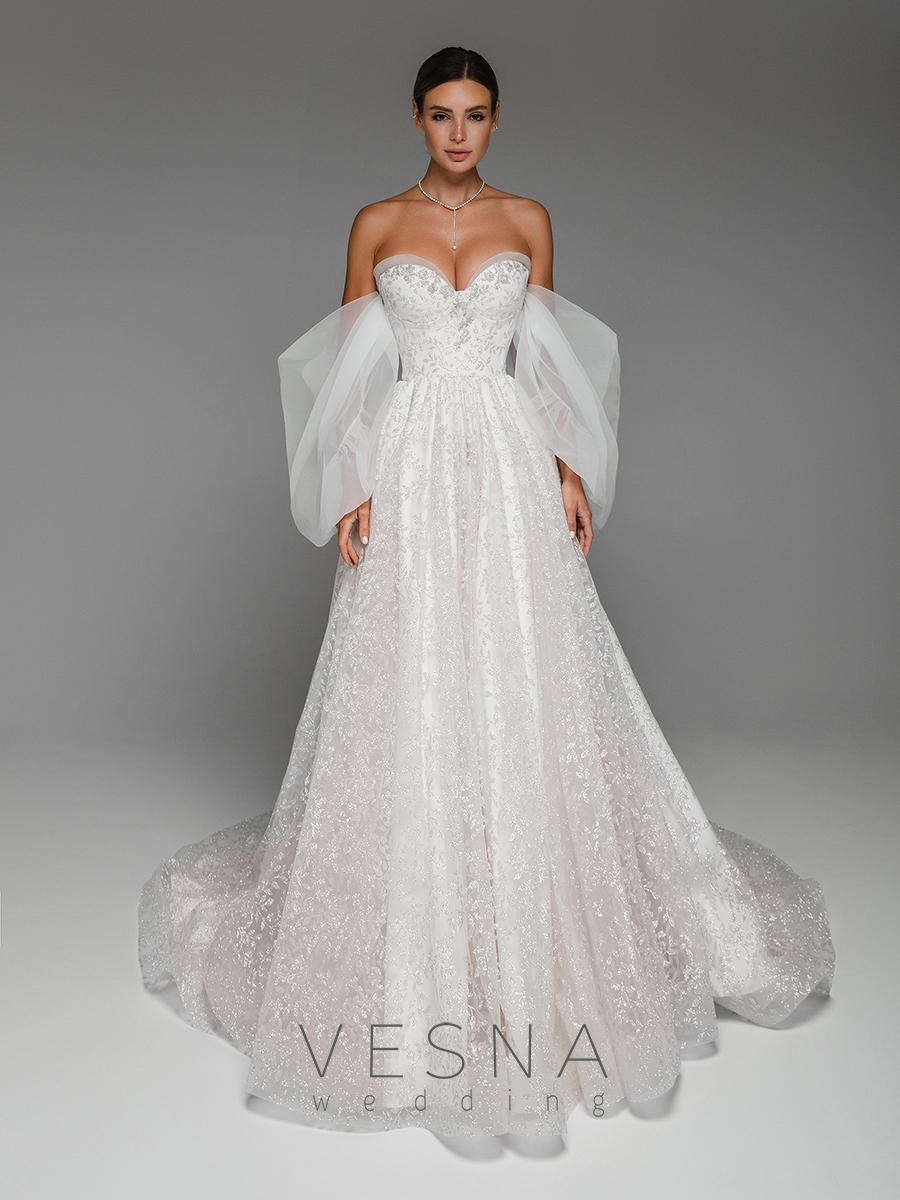Wedding dress Primavera white