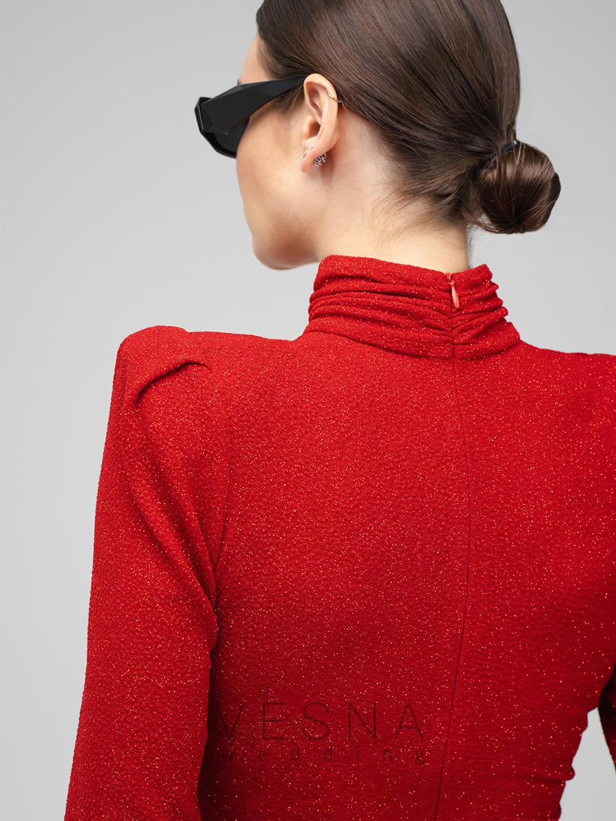 Evening dress Reychel mini Rouge