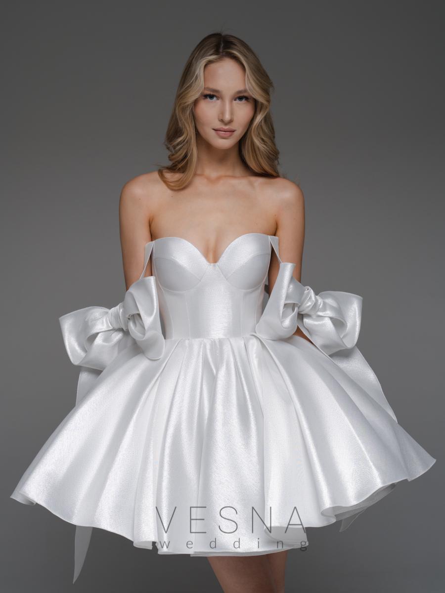Wedding dress Princess Silver