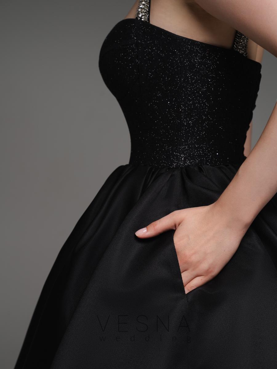 Evening dress Aura nuar mini
