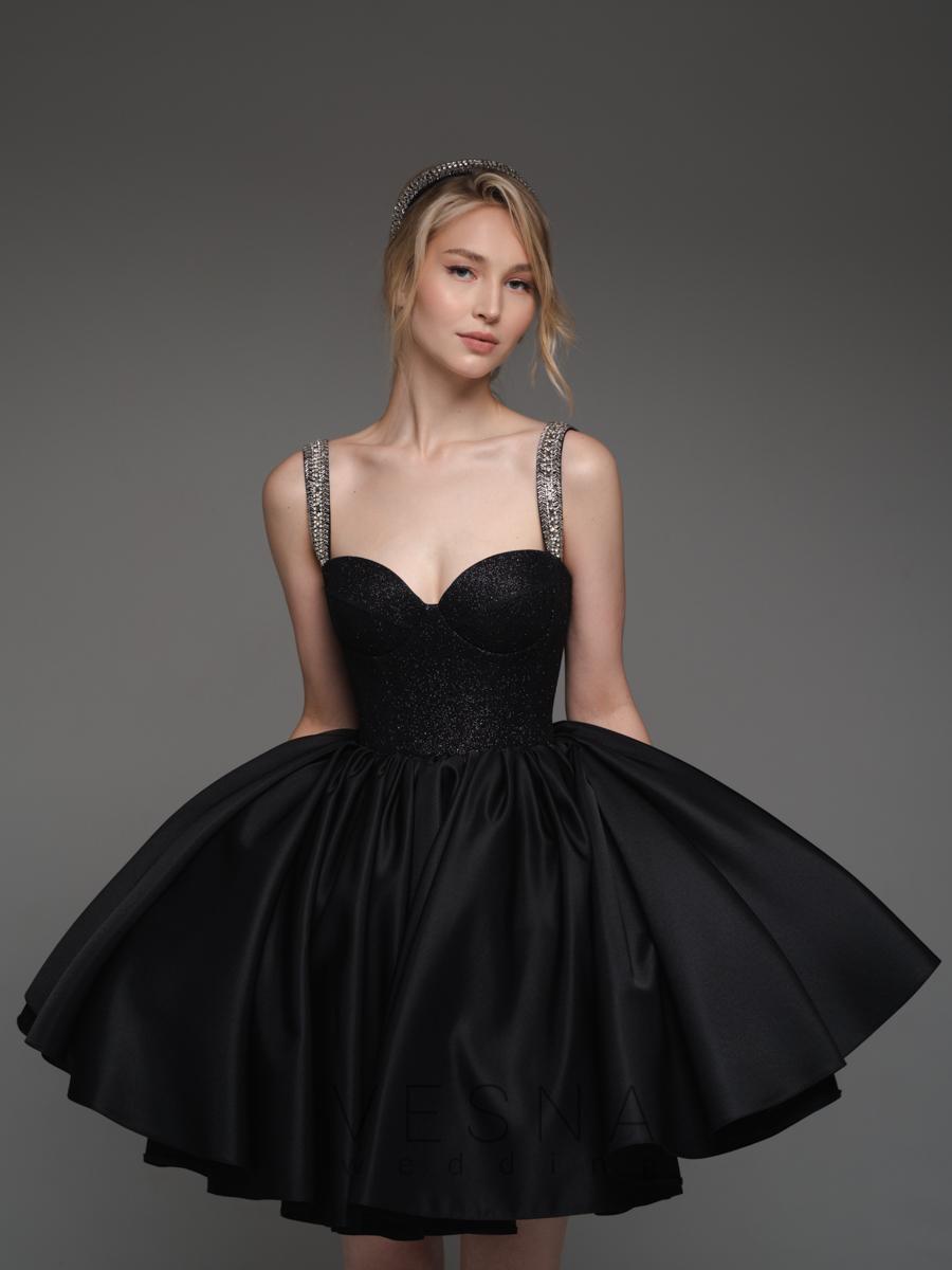 Evening dress Aura nuar mini