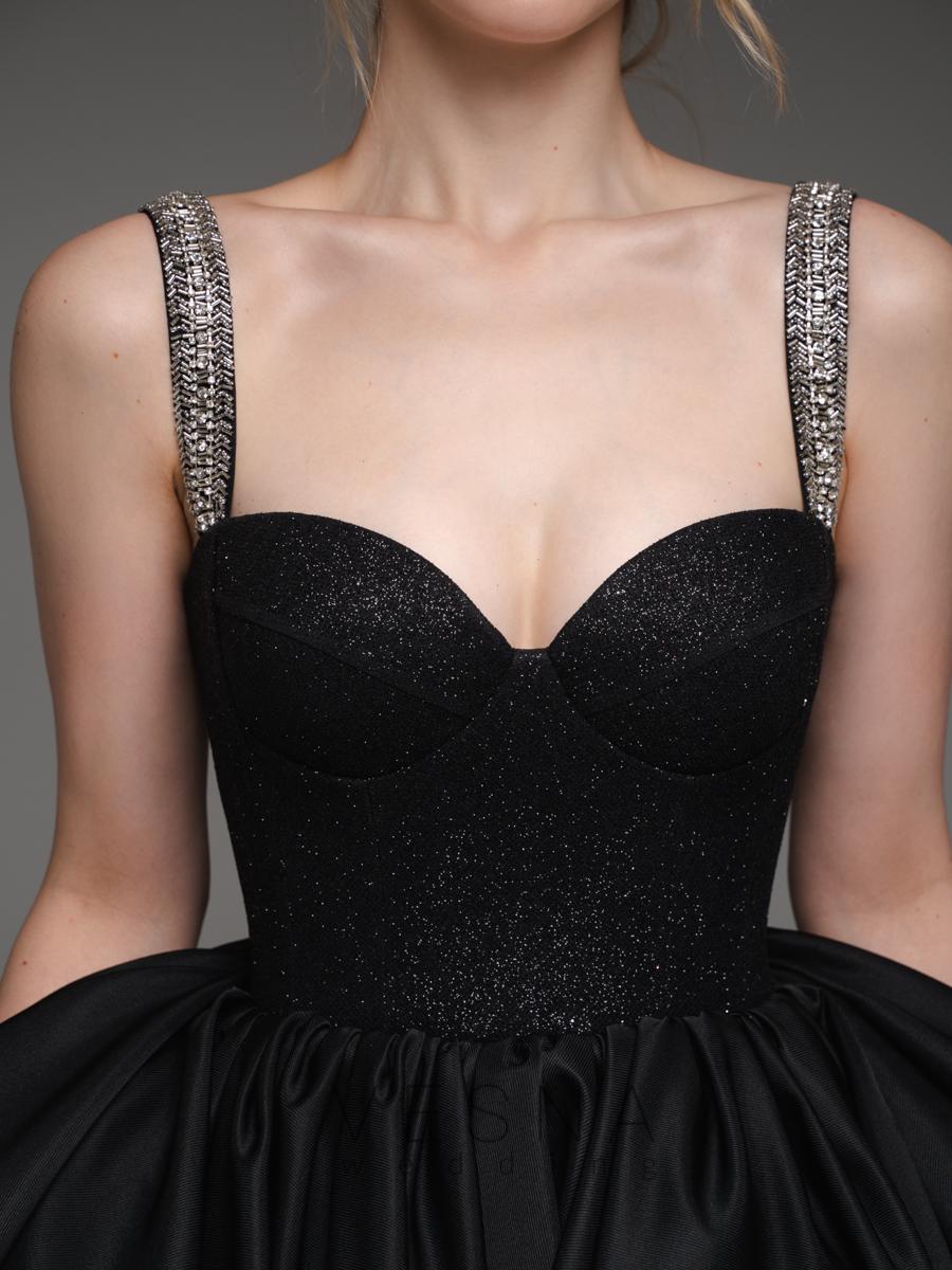 Evening dress Aura nuar mini