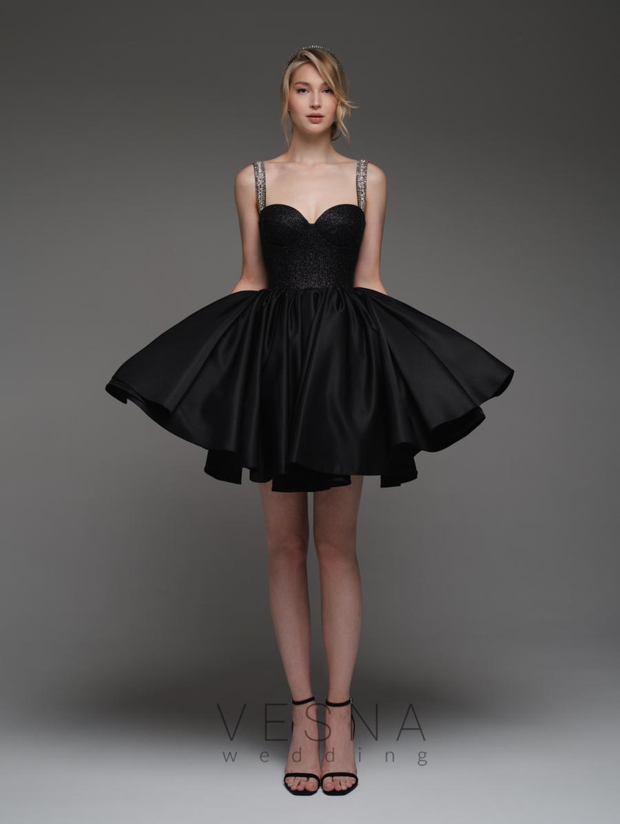 Evening dress Aura nuar mini
