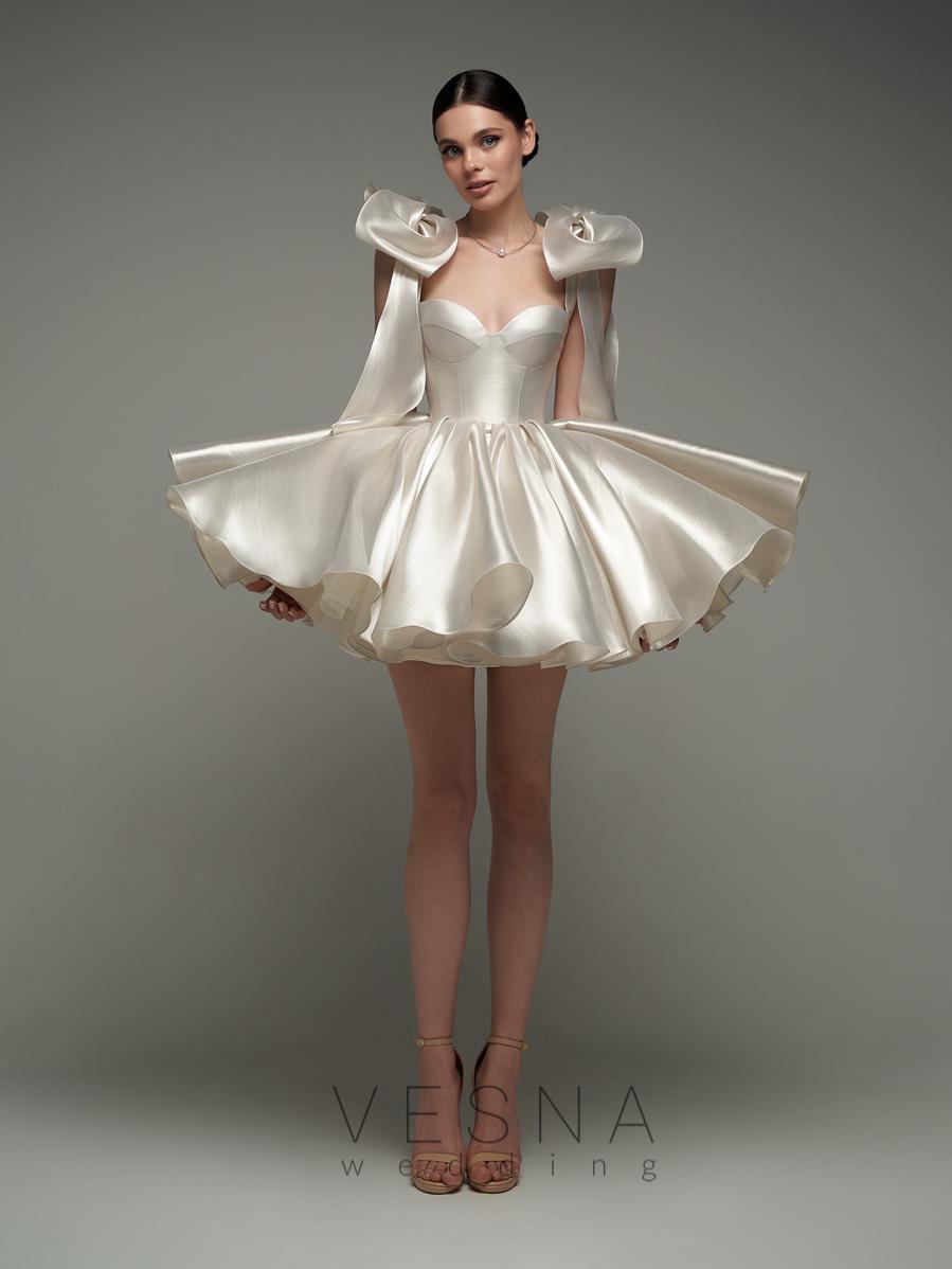 Evening dress Princess Silver Pearl