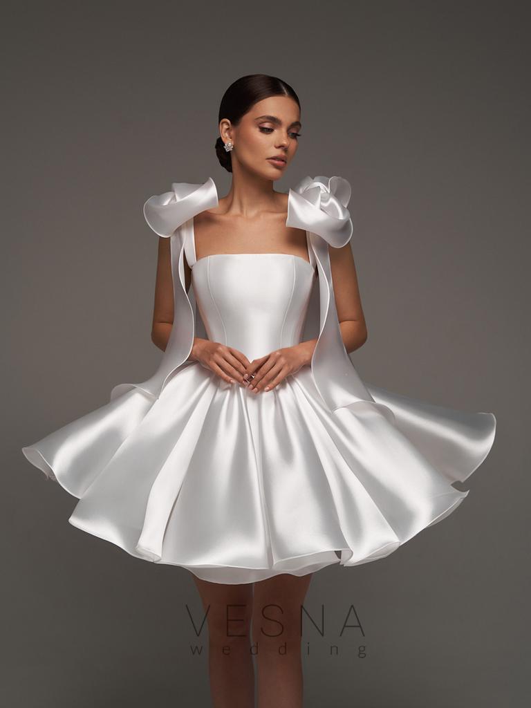 Wedding dress Nika Silk White