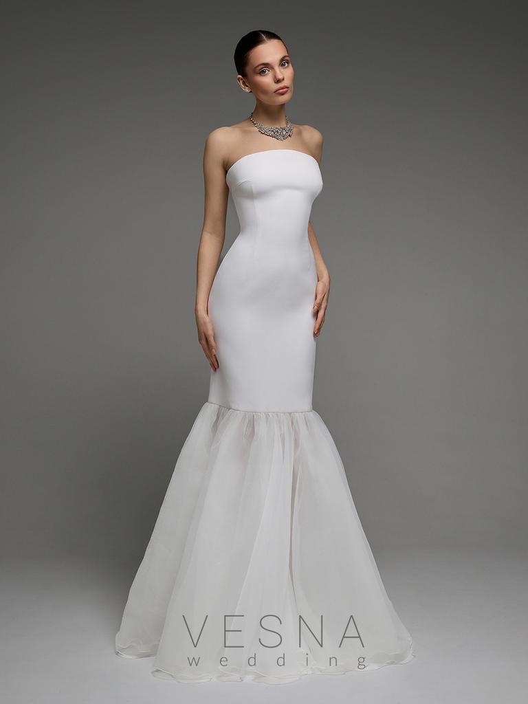 Wedding dress White Lux