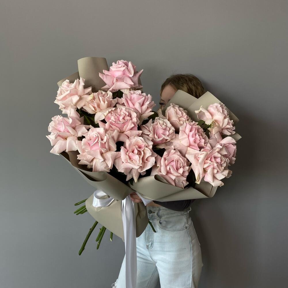 Монобукет из французских роз