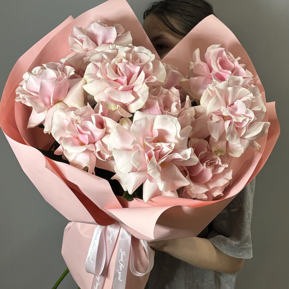 Монобукет из Французских нежных роз