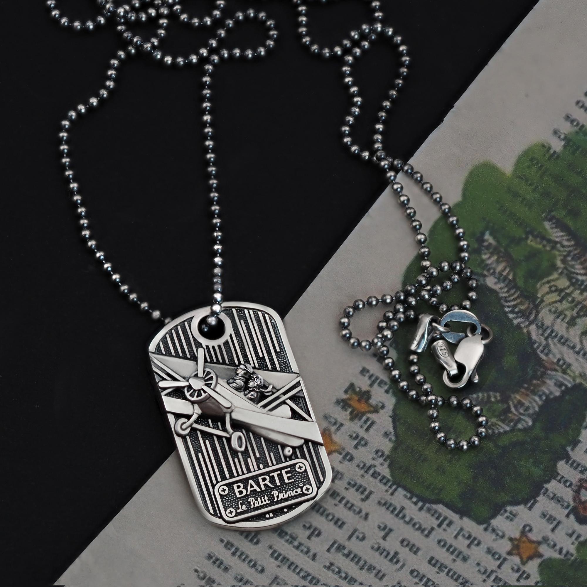 Жетон "Маленький Принц" с цепочкой