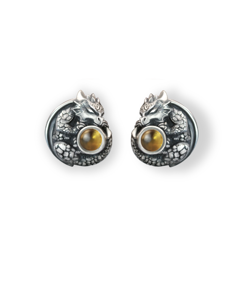 Серьги "Драконы"