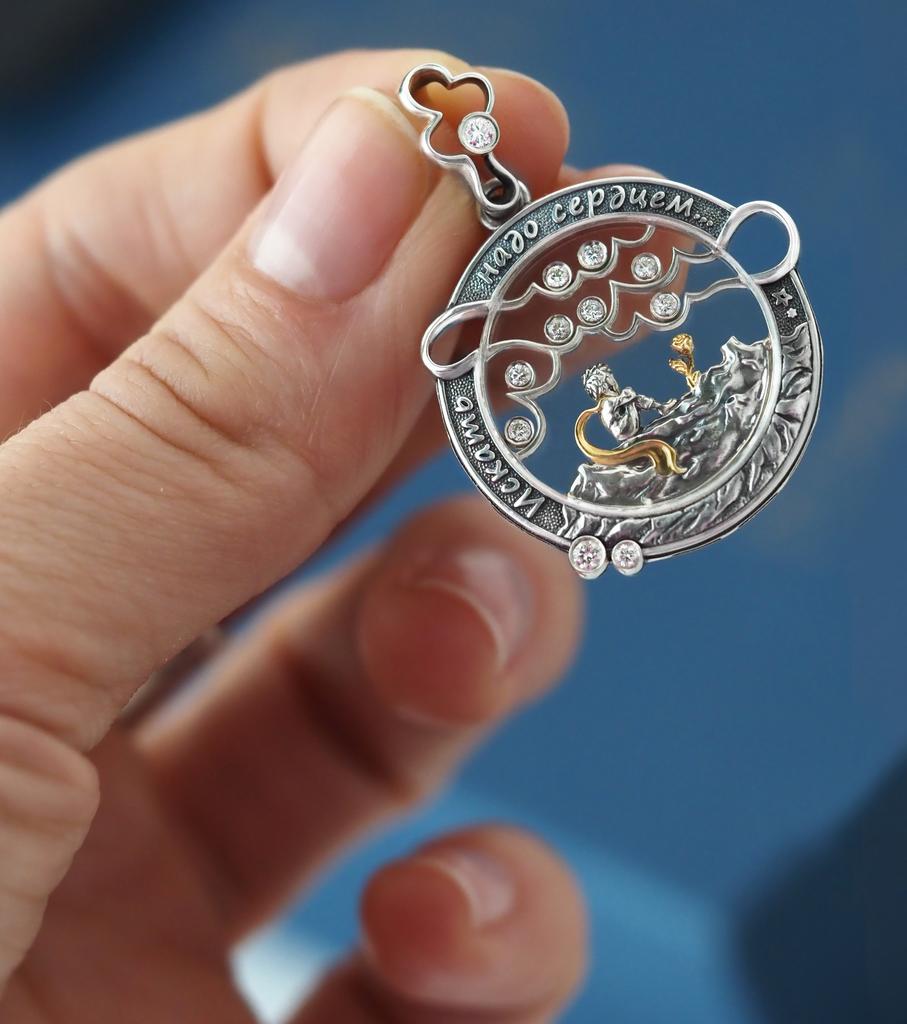 Кулон "Мечты" брилл.925