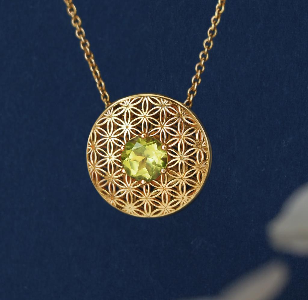 Чокер "Искра" золоченый