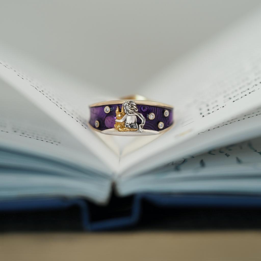 Кольцо "Мы в ответе..." (Gem)