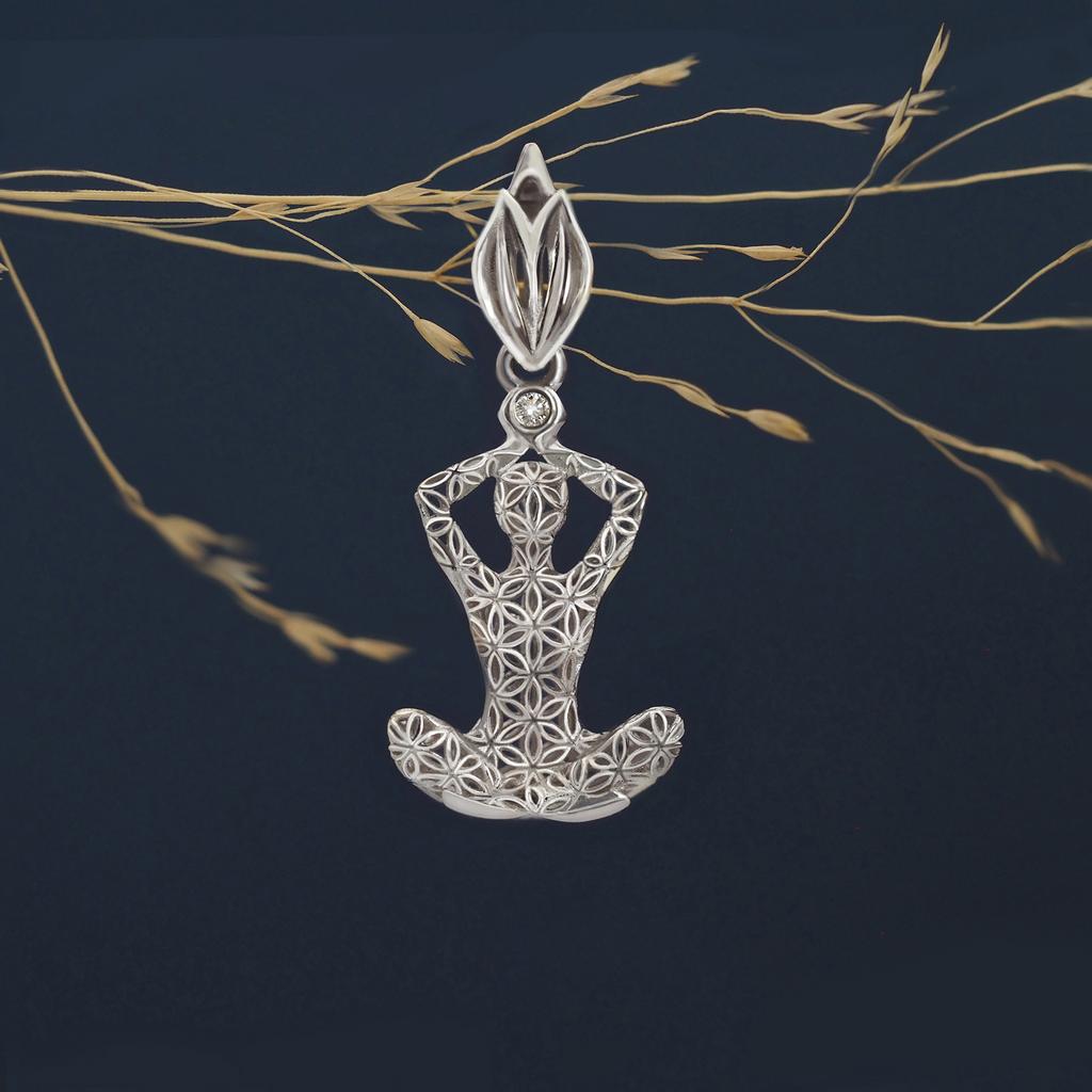 Кулон "Просветление" золото 585