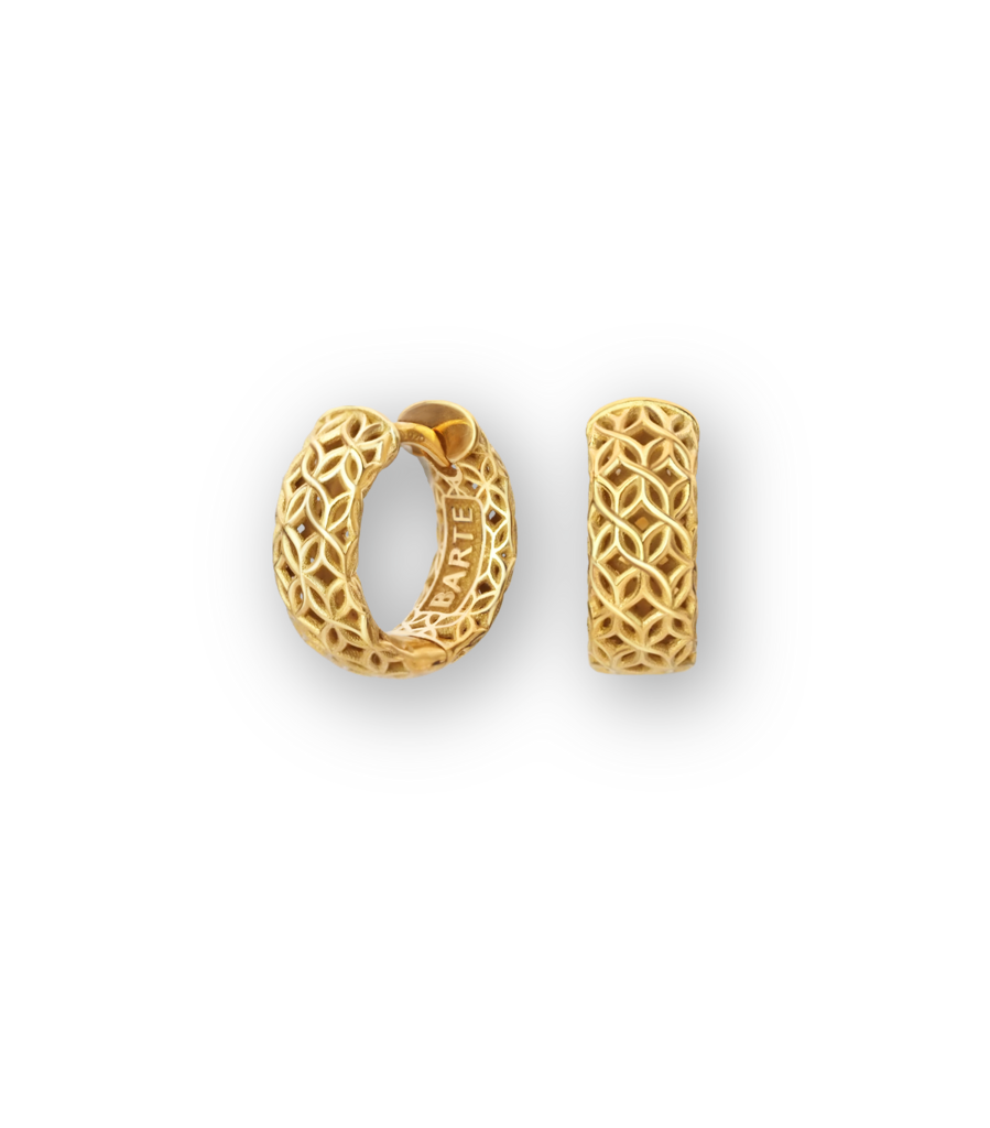 Серьги "Масверк" (D-15, S), золочение