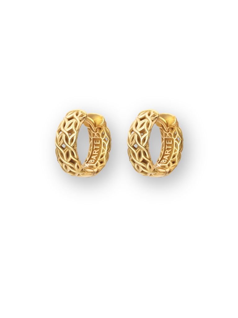 Серьги "Масверк" (D-15, L), золочение