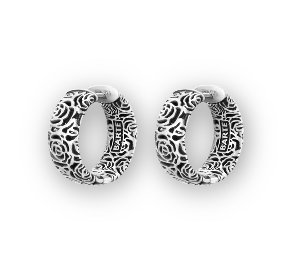 Серьги "Блэк Баккара" (D-19)