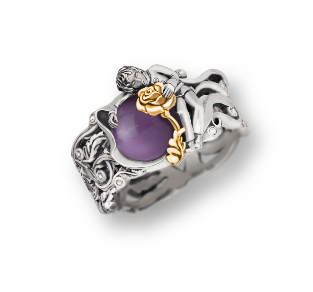 Кольцо На моей планете ( фосфосидерит)