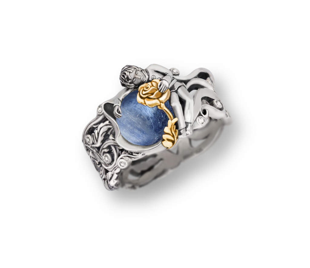 Кольцо На моей планете ( кианит)