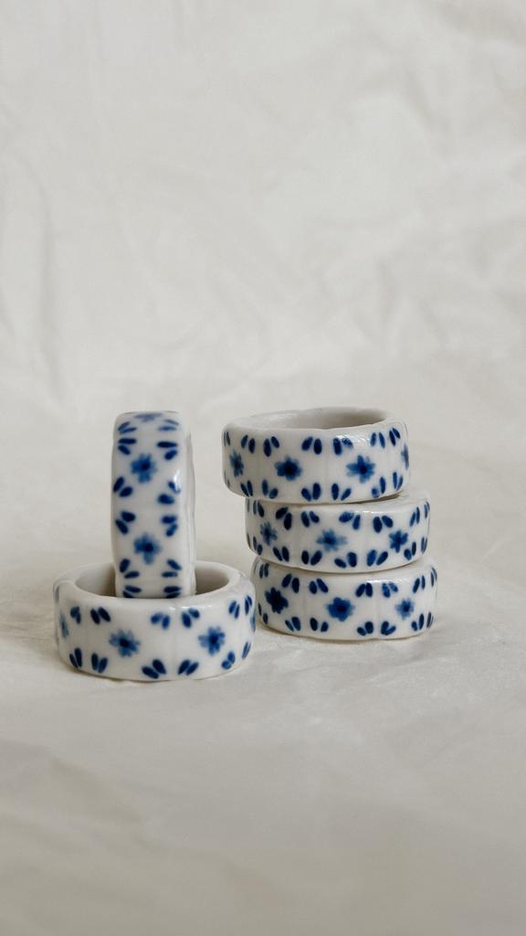 Кольцо из фарфора Порту