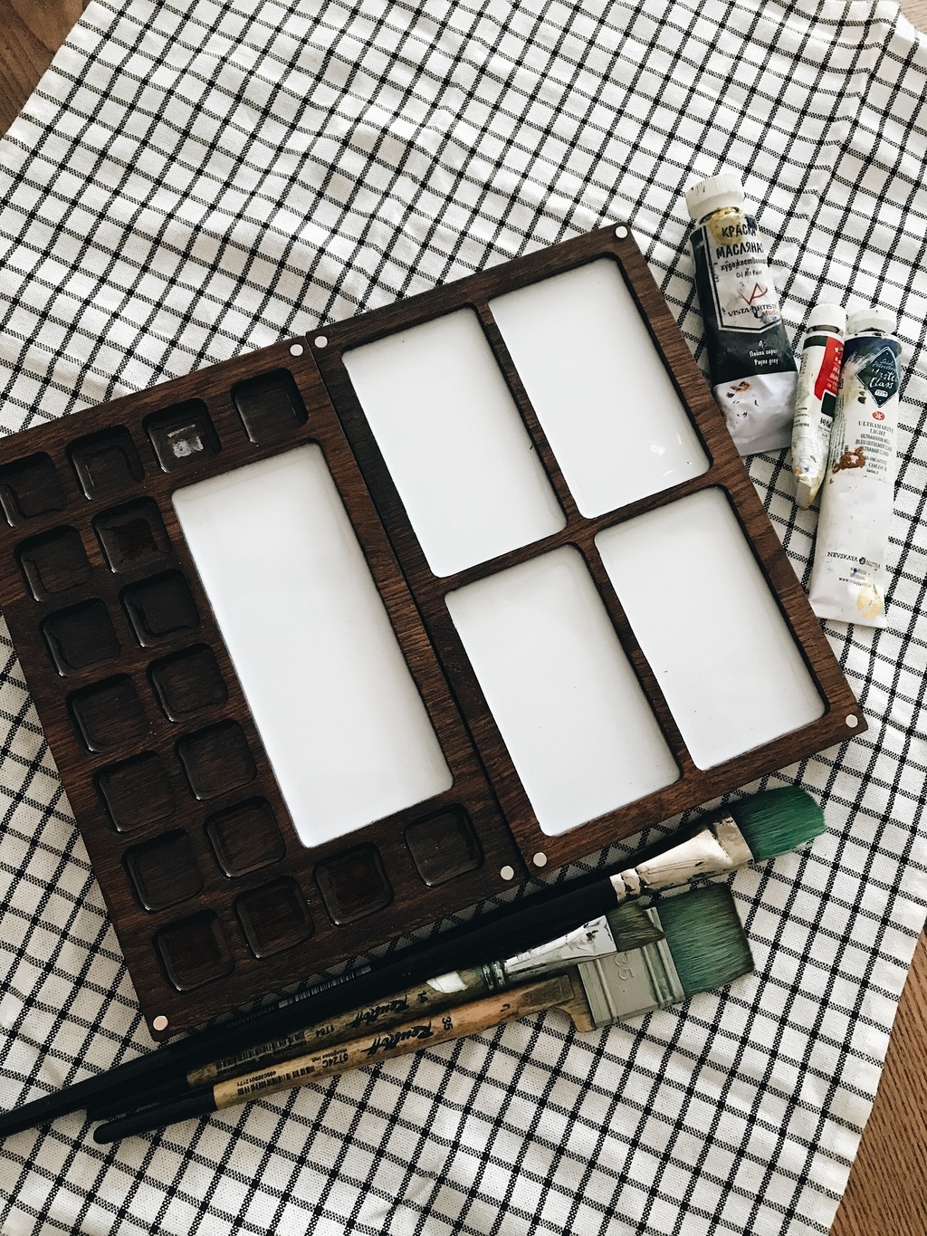 Палитра для туб и кювет